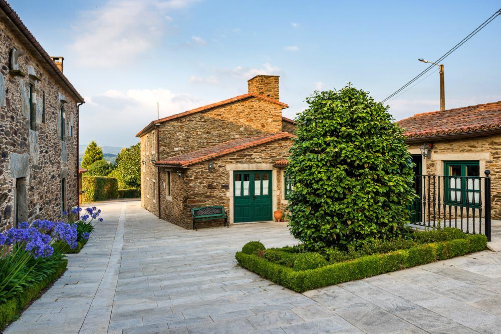 Pazo Santa Maria Hotel Arzua Ngoại thất bức ảnh