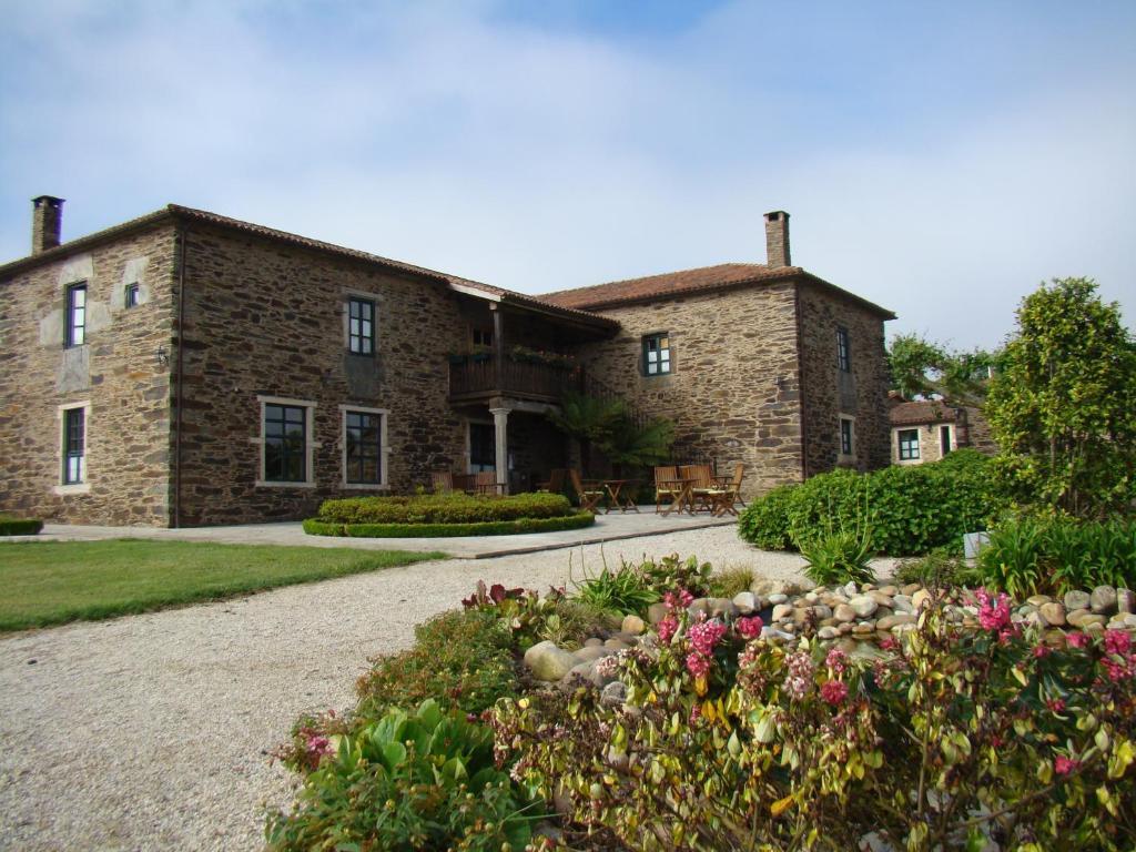 Pazo Santa Maria Hotel Arzua Ngoại thất bức ảnh